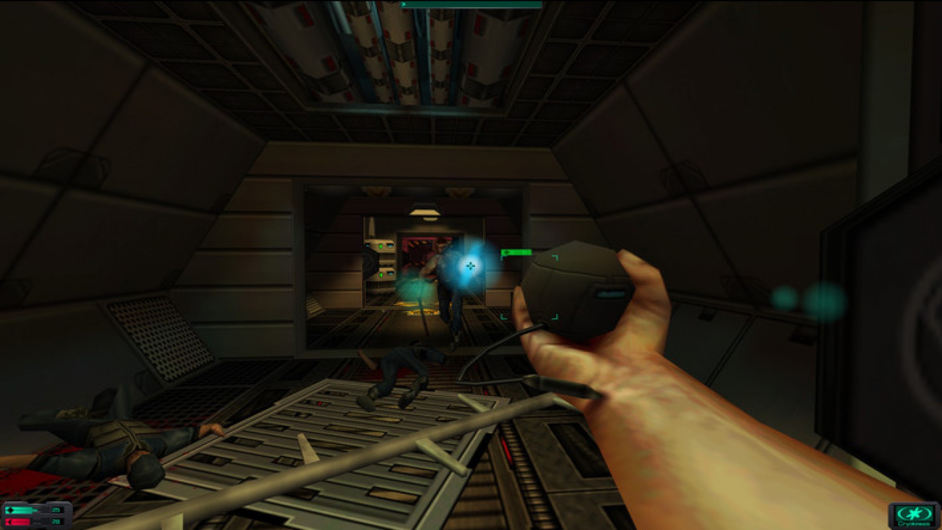 Исследование космического корабля в System Shock 2
