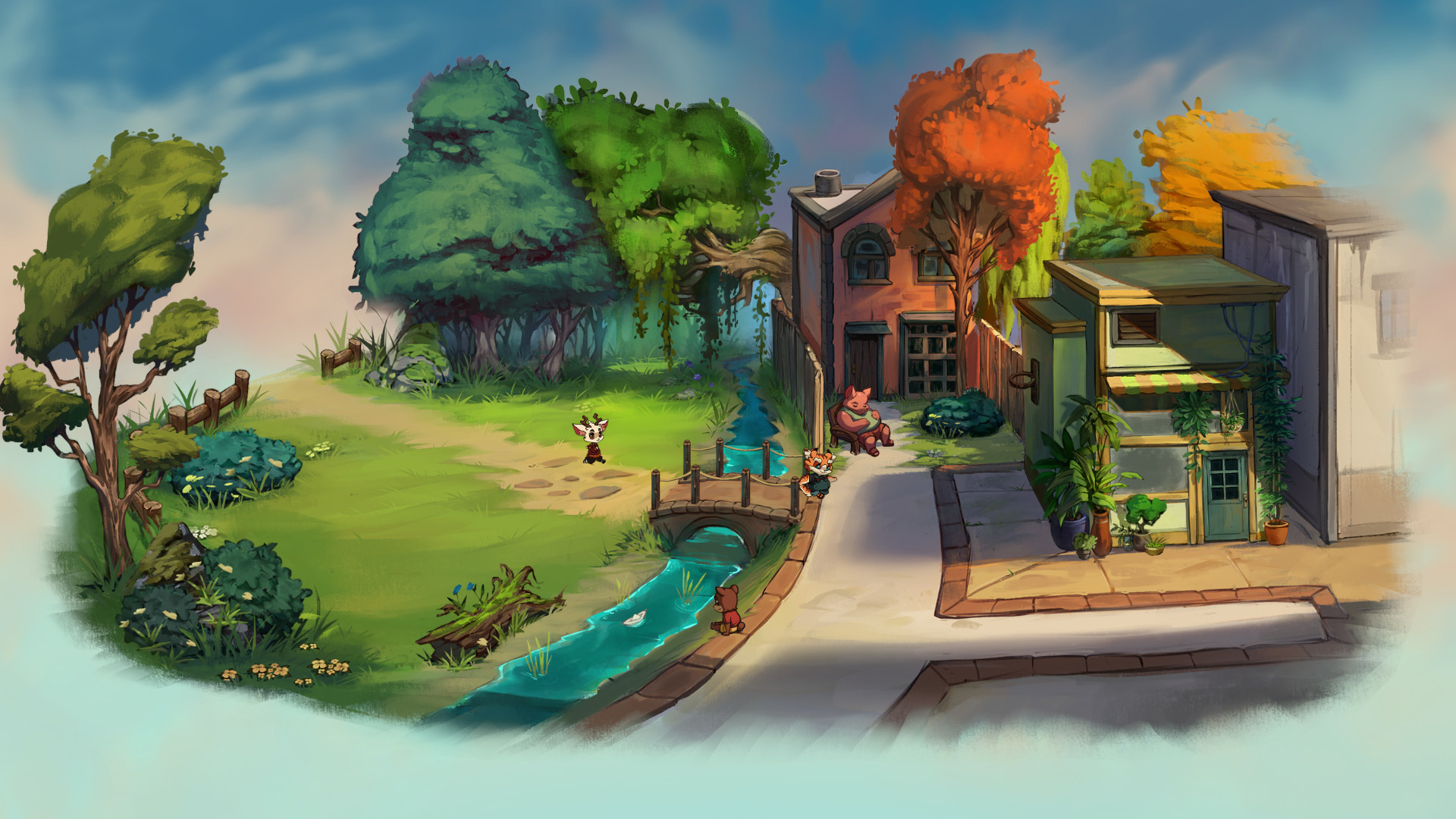 Игровой процесс Beacon Pines