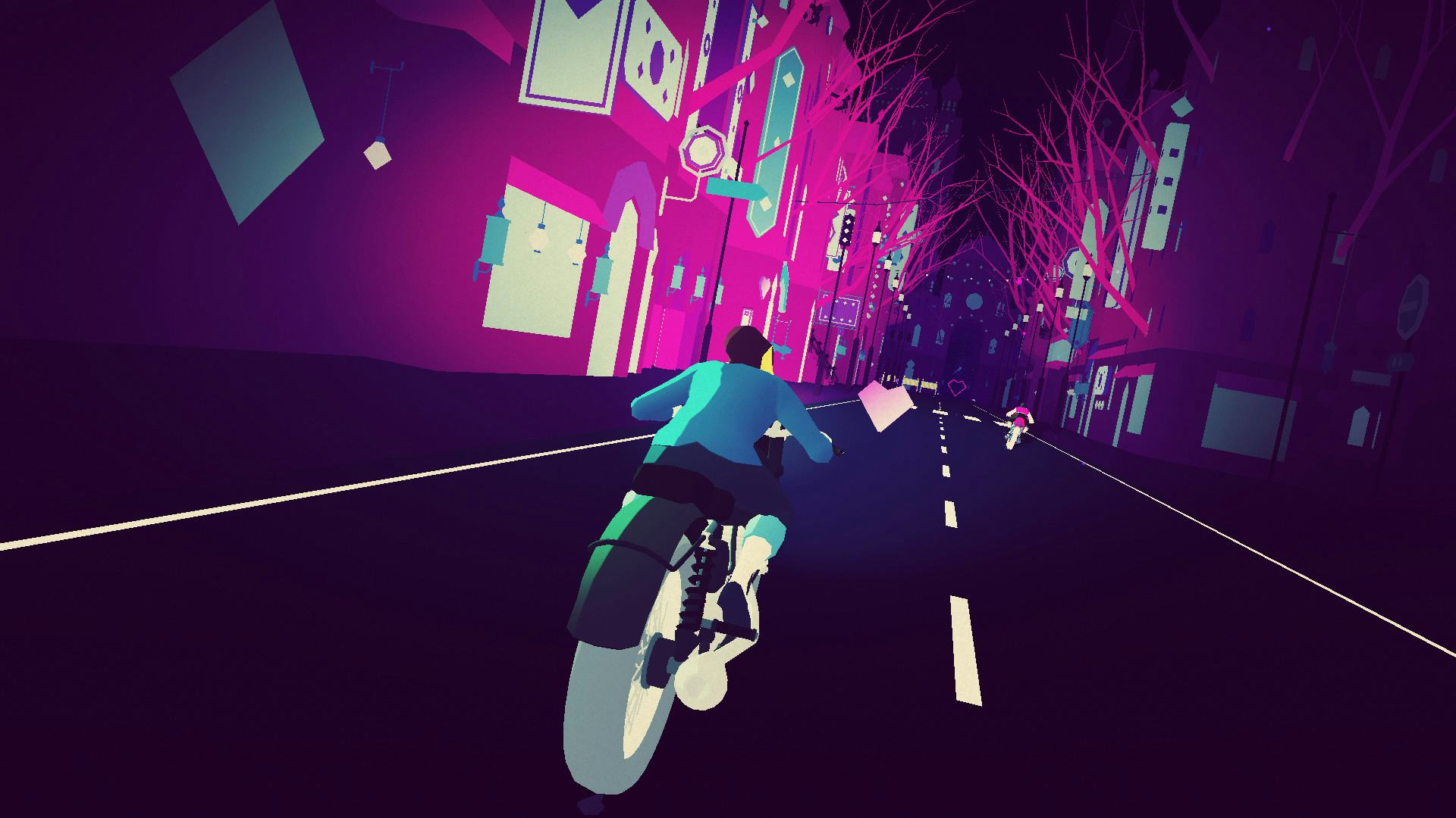 Игровой процесс Sayonara Wild Hearts