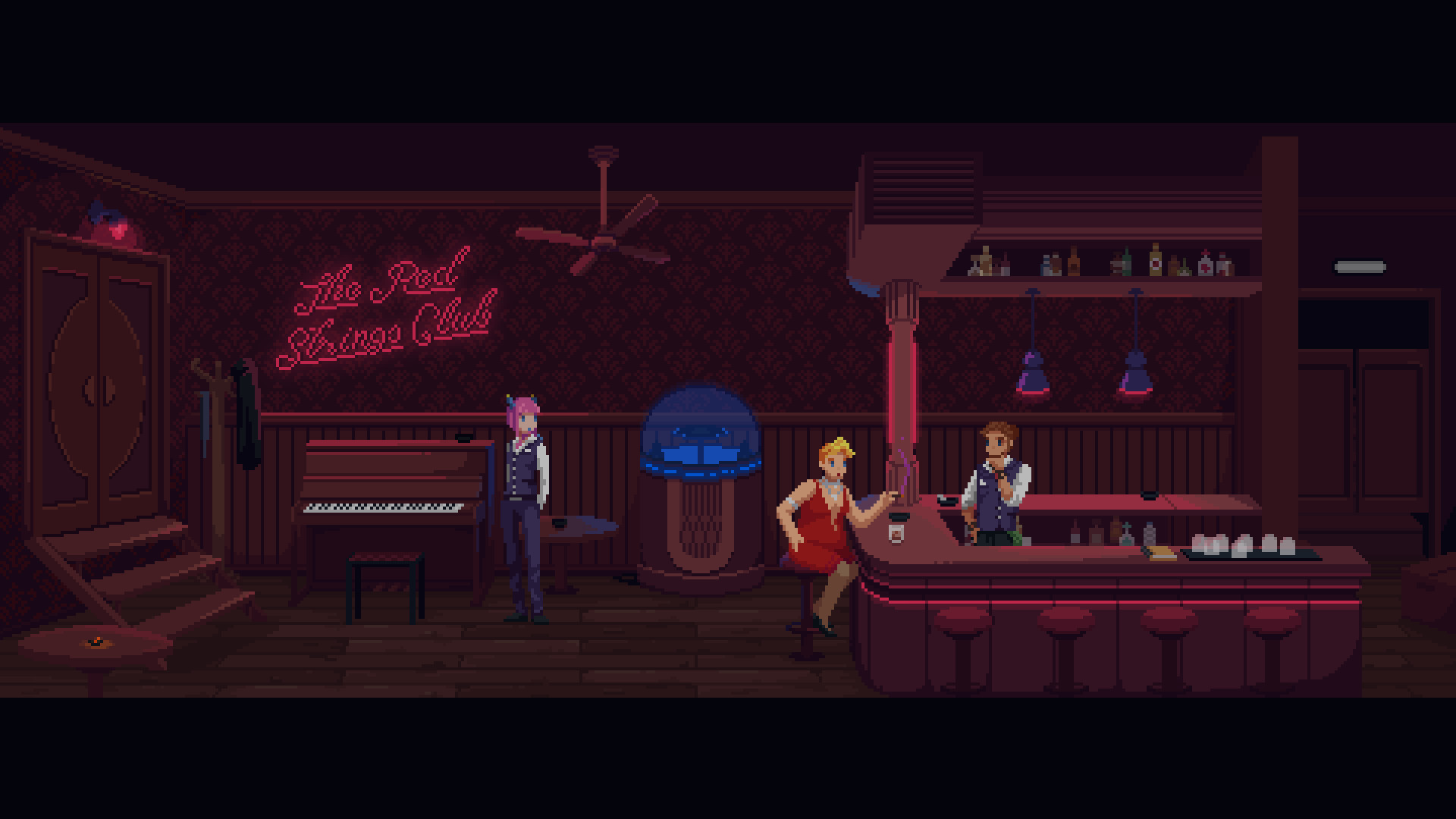 Игровой процесс The Red Strings Club