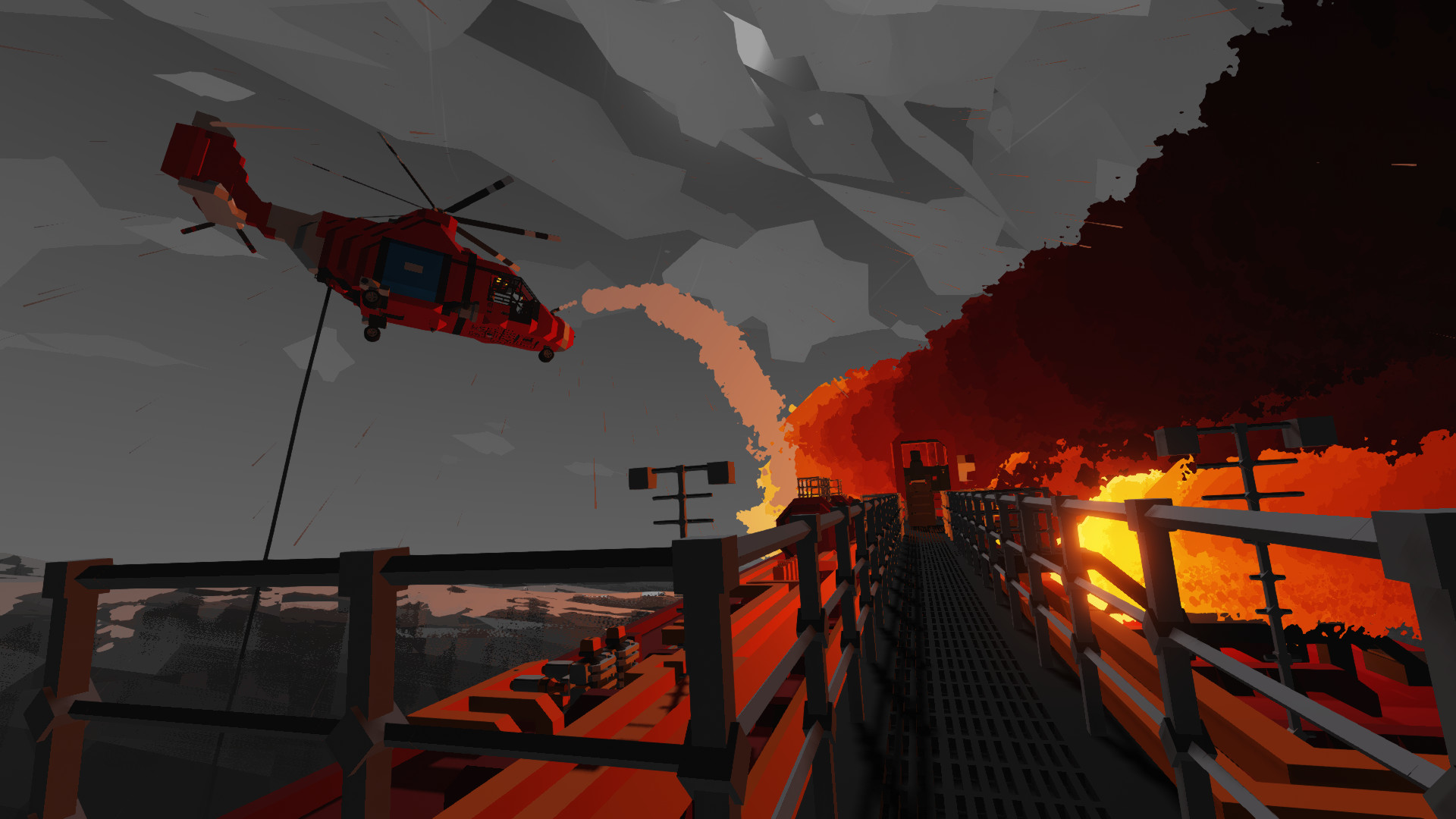 Игровой процесс Stormworks: Build and Rescue