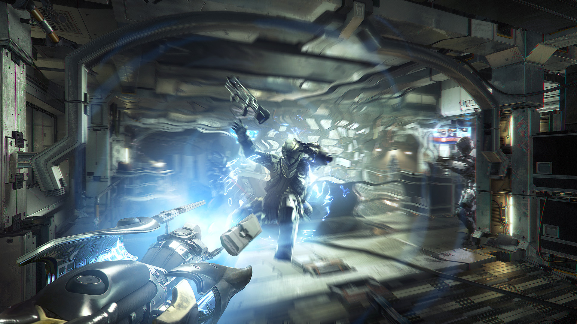 Deus Ex: Mankind Divided — применение аугментаций во время проникновения