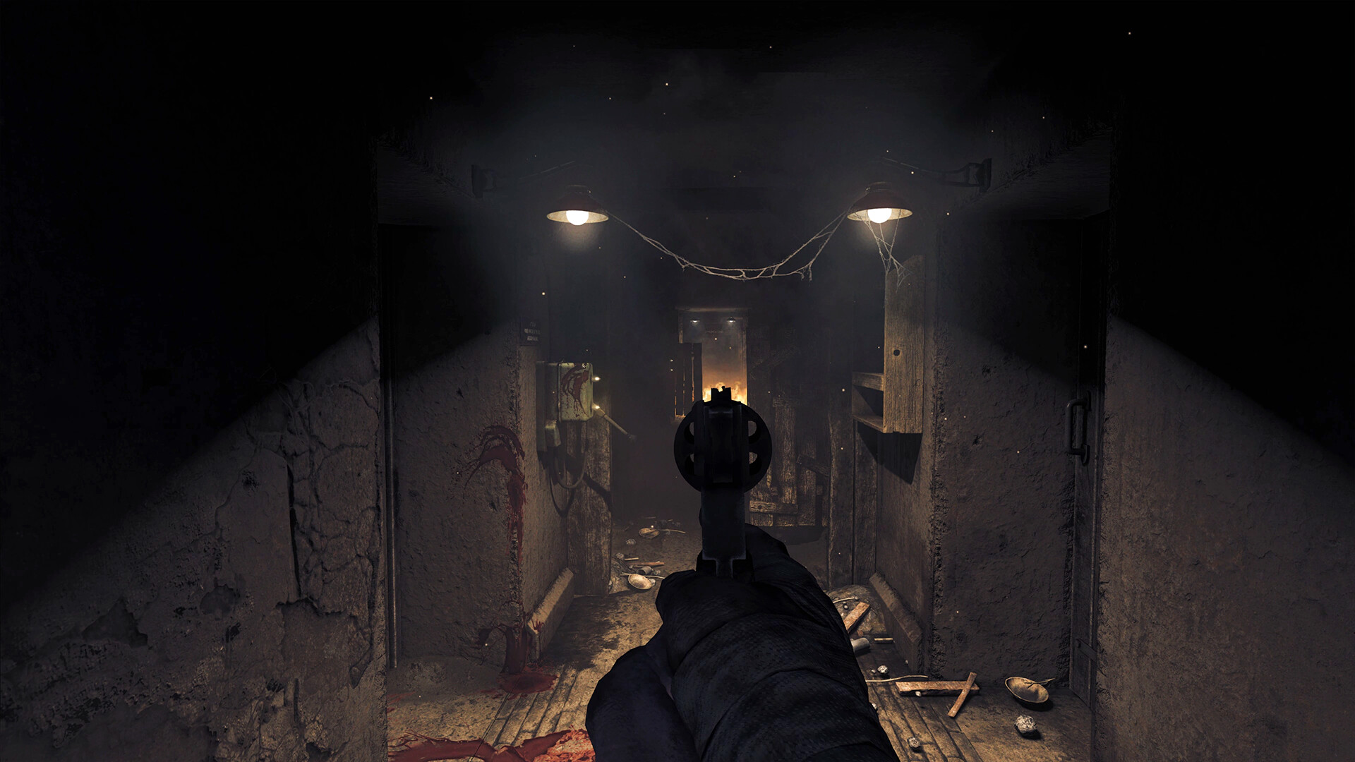 Amnesia: The Bunker — исследование подземного коридора