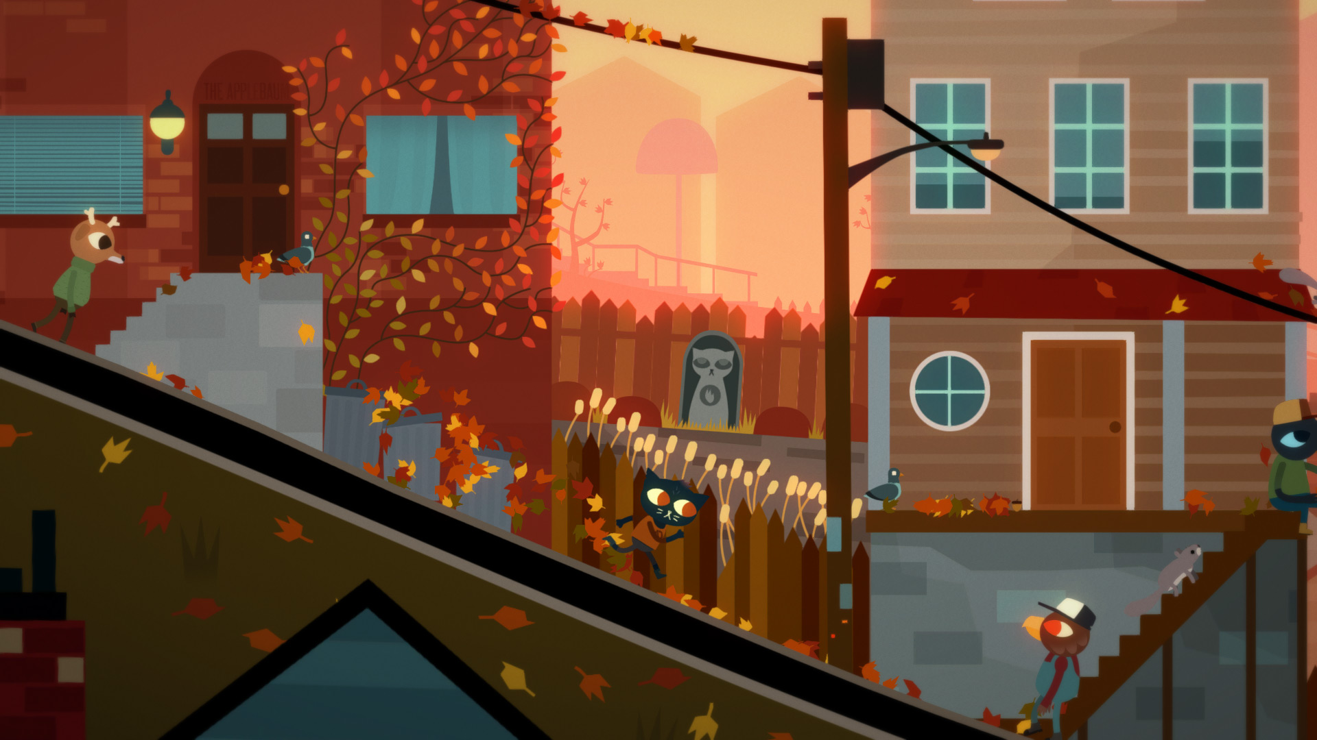 Игровой процесс Night in the Woods