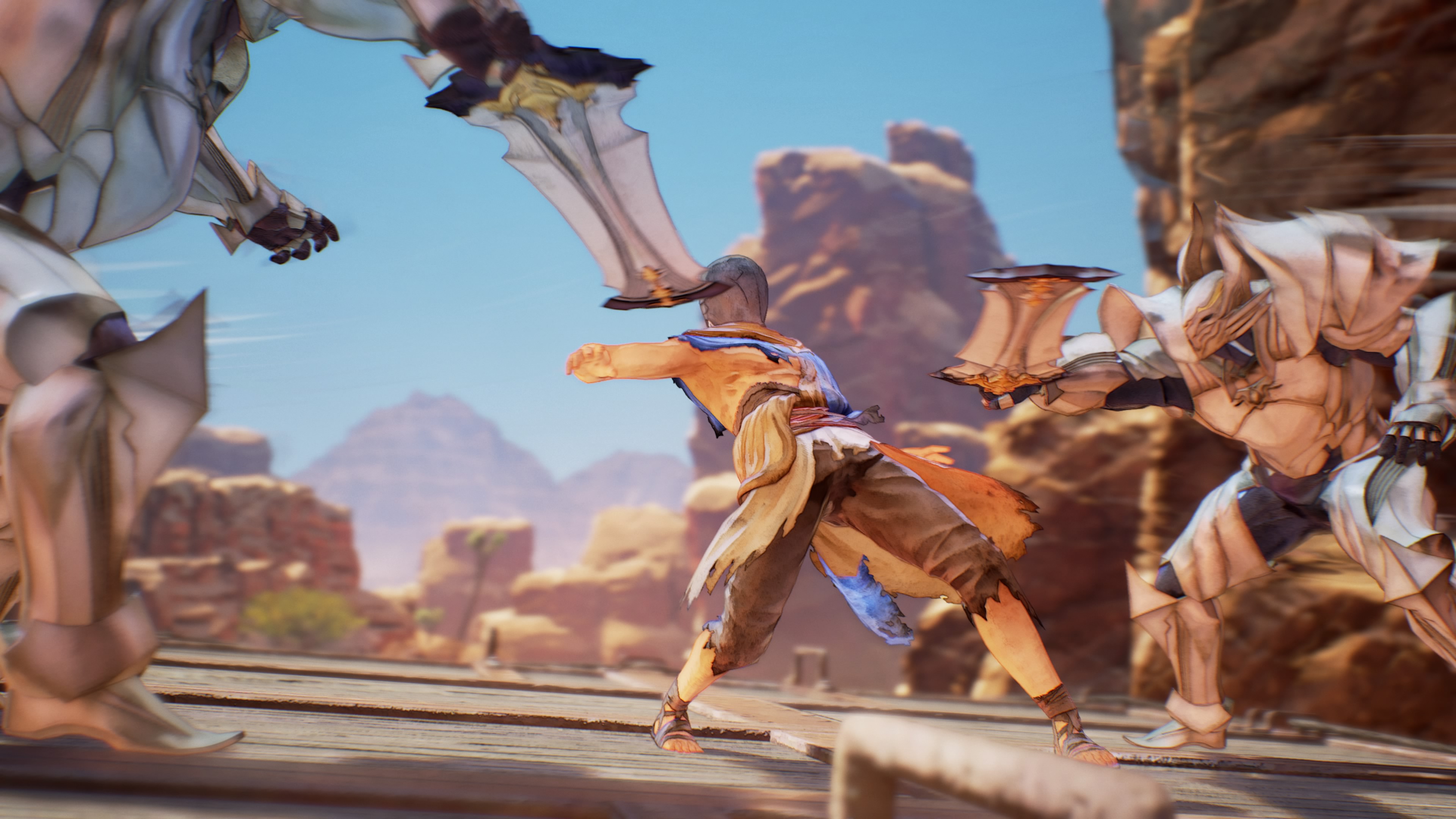 Атака противников в Tales of Arise