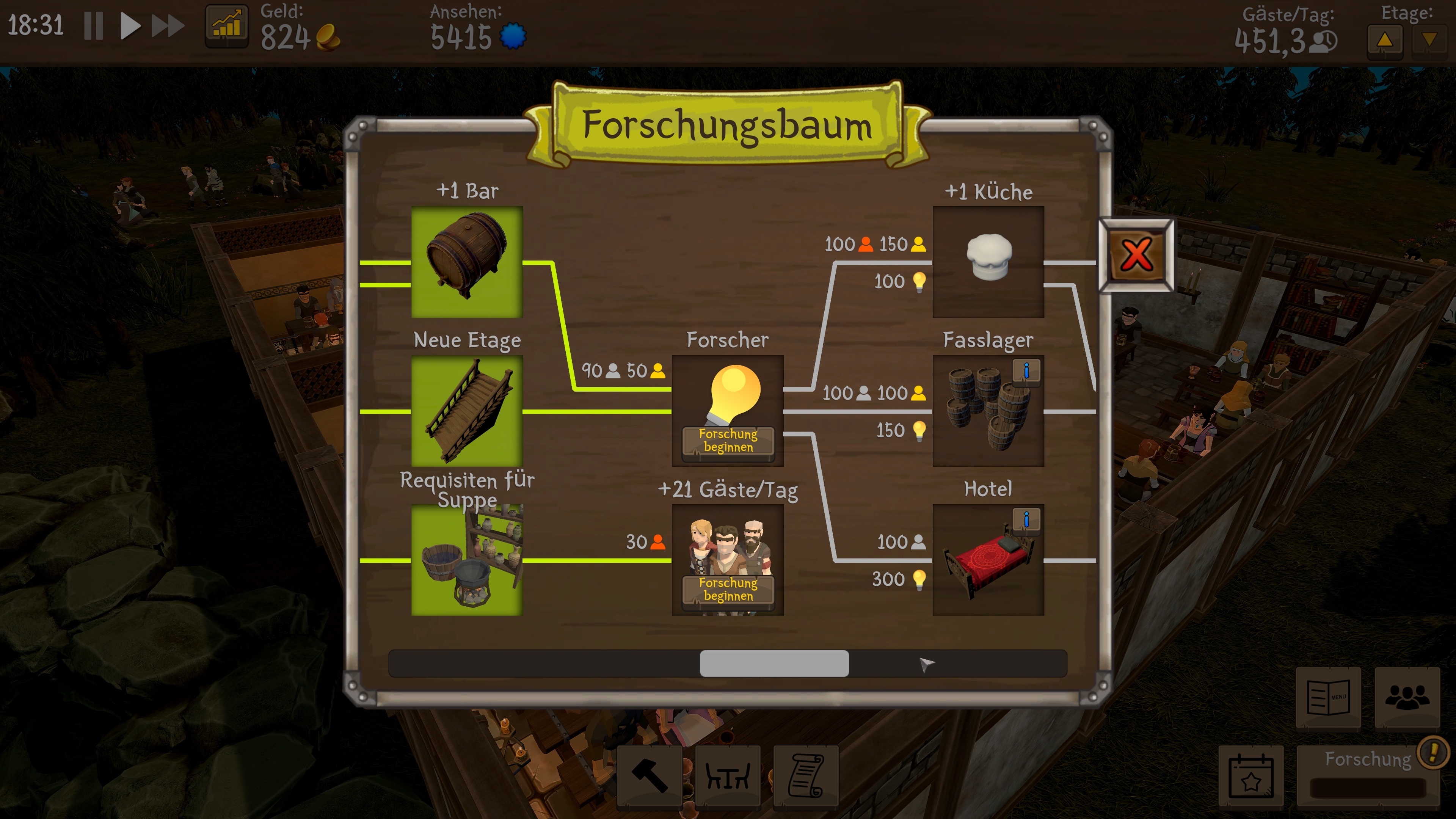 Игровой процесс Tavern Master