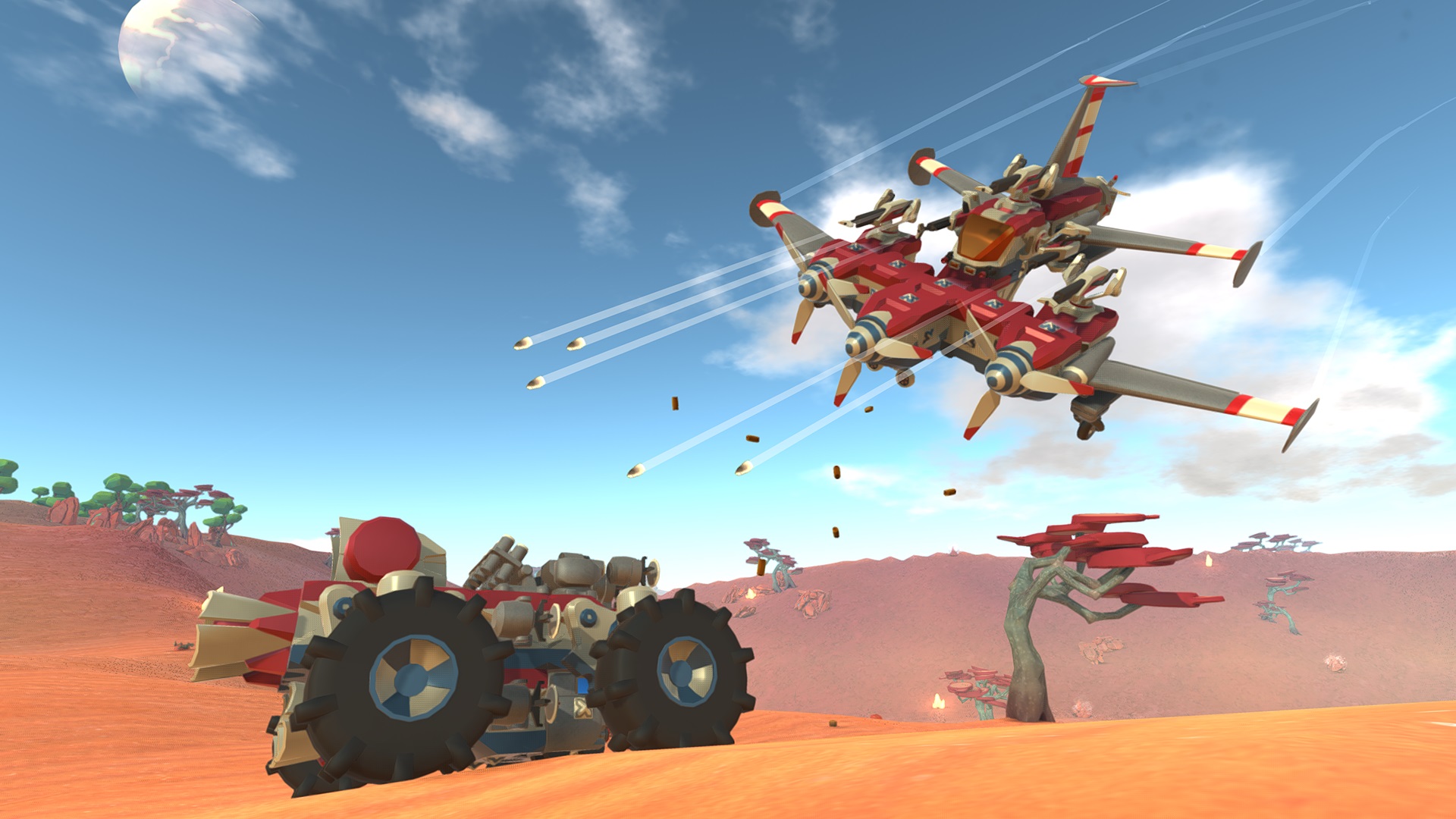 Сражение модульных машин в TerraTech