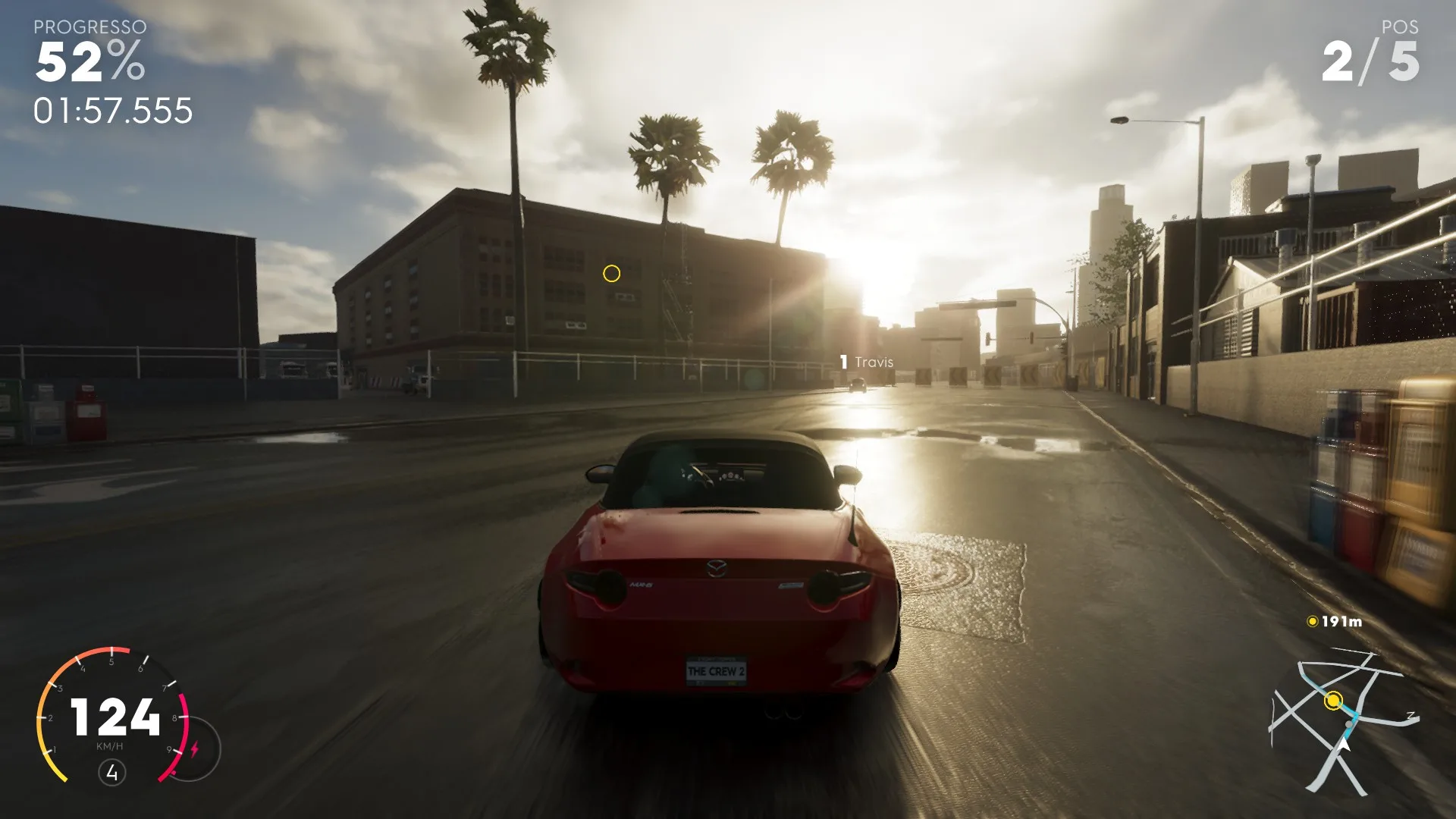 Уличная гонка на Mazda MX-5 в The Crew 2