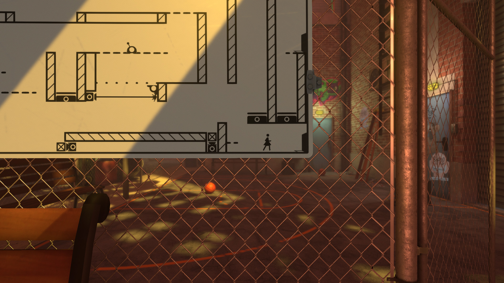 Игровой процесс The Pedestrian