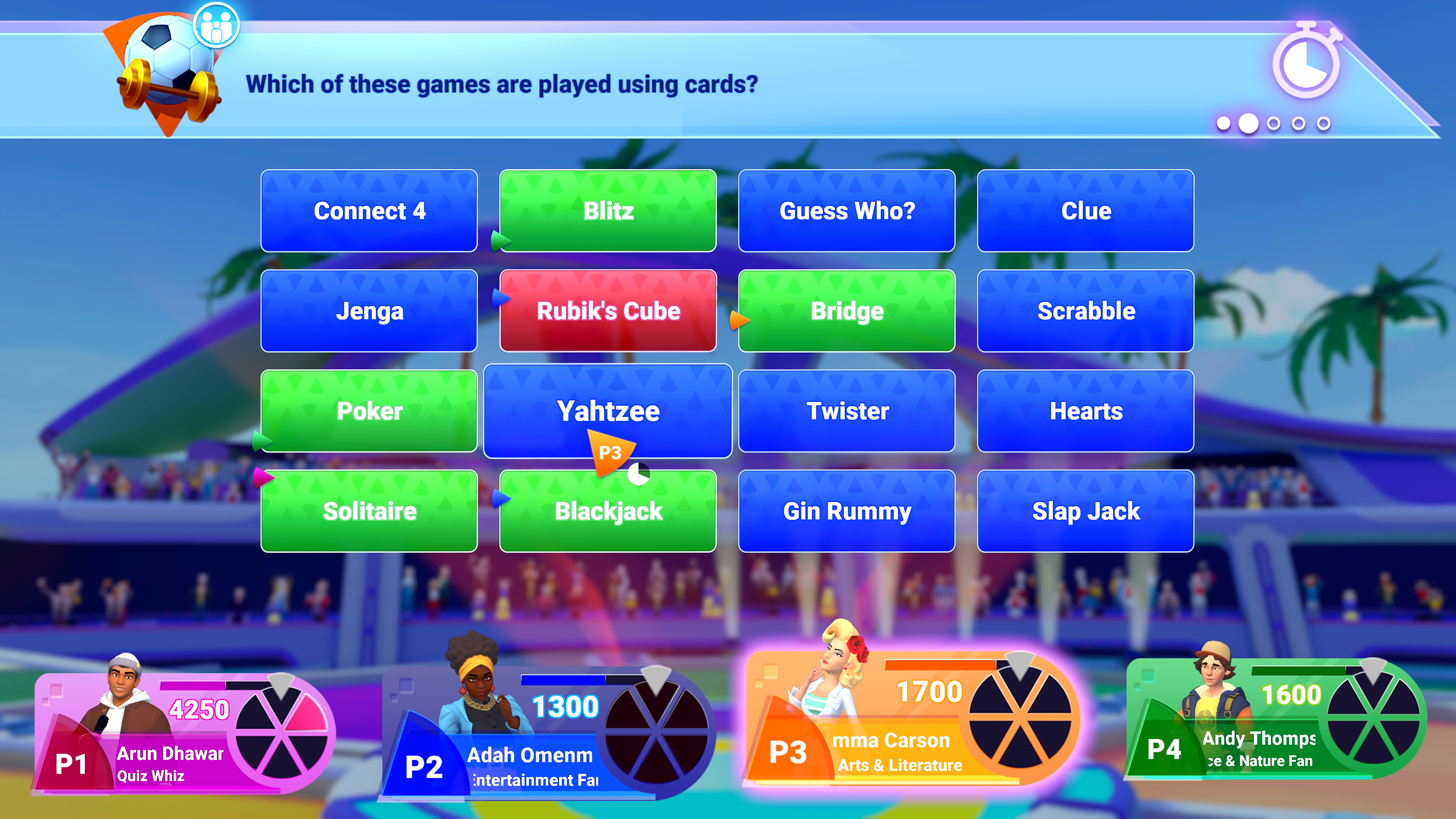 Trivial Pursuit Live! — игровой процесс