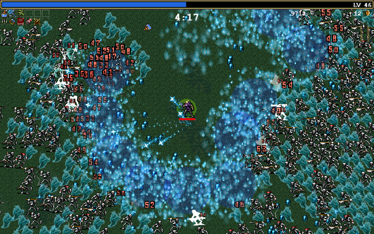 Игровой процесс Vampire Survivors