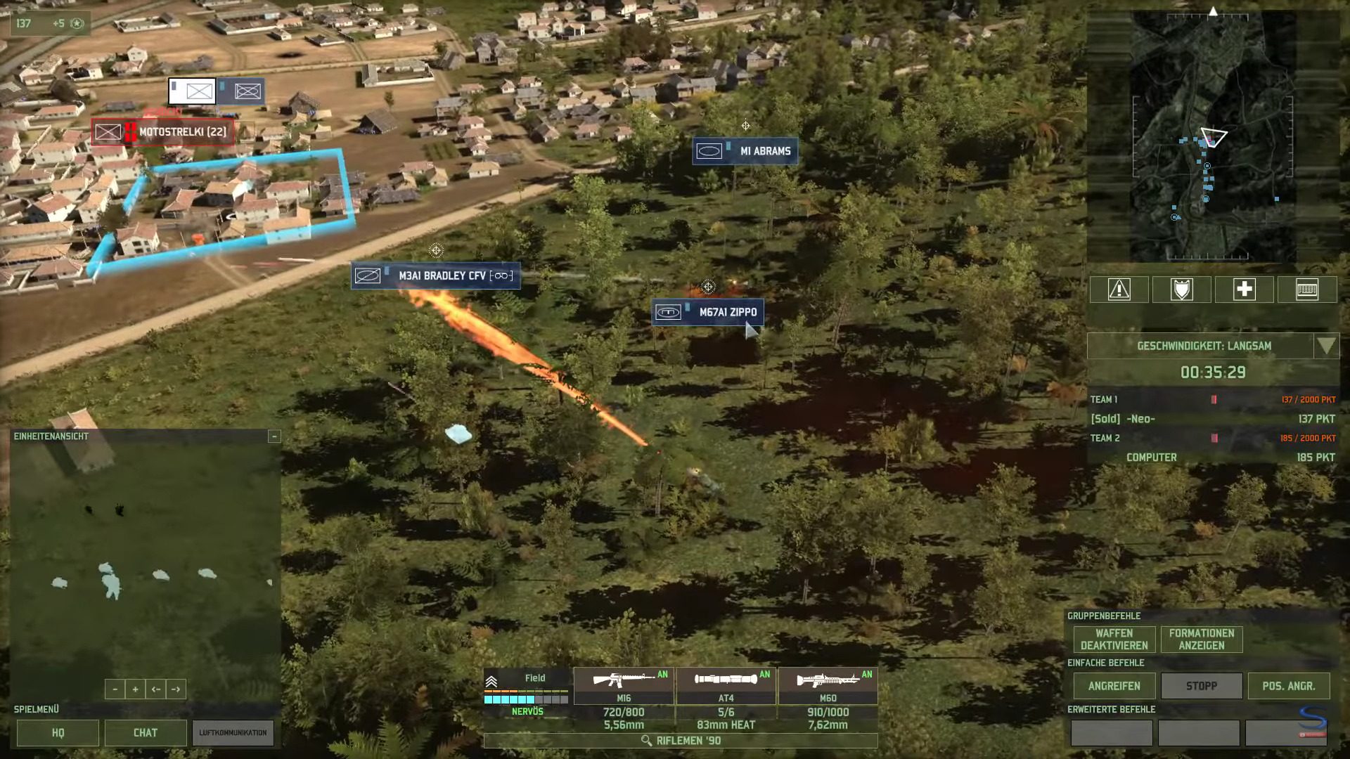 Геймплей Wargame: Red Dragon