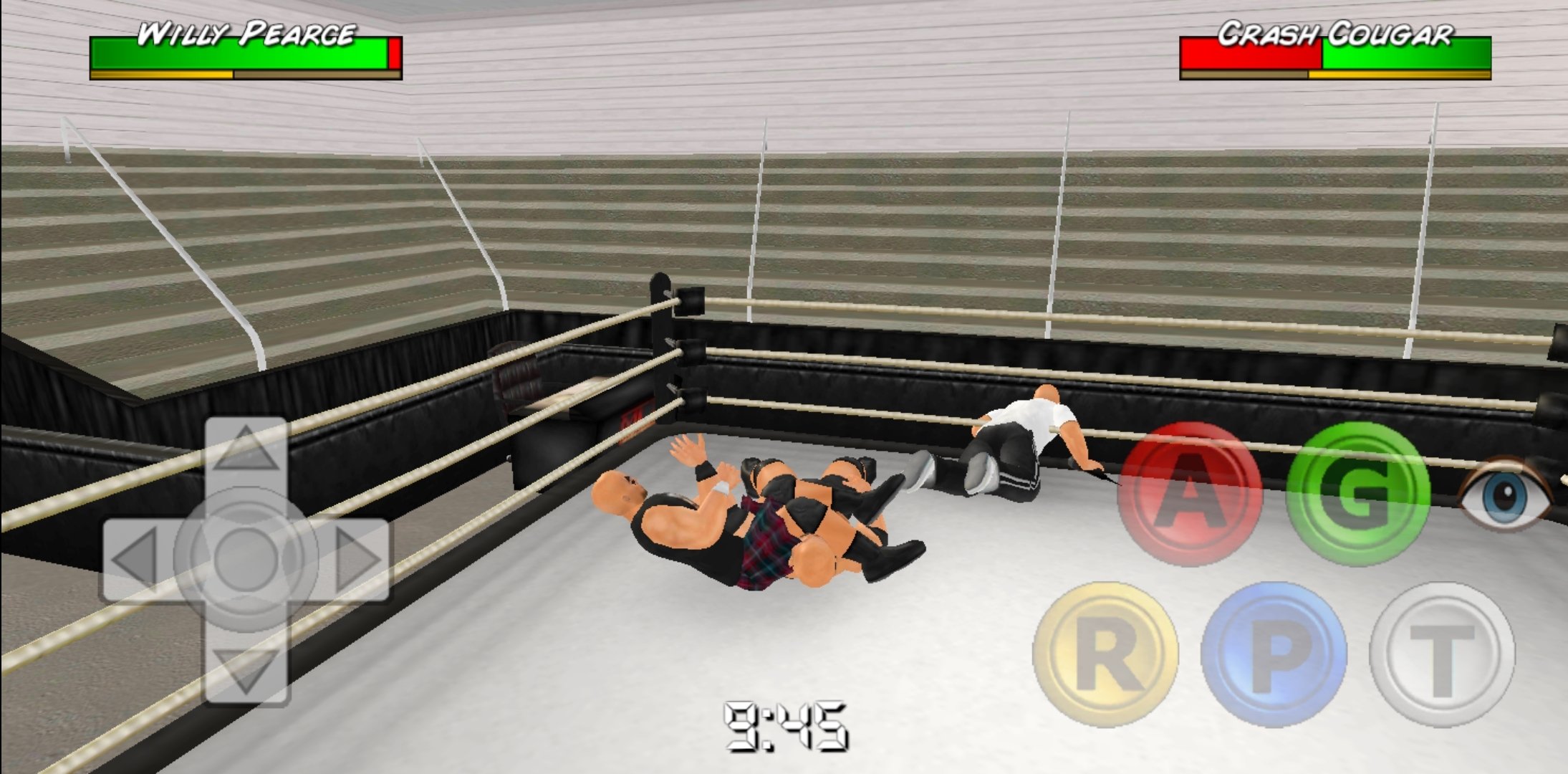 Игровой процесс Wrestling Empire