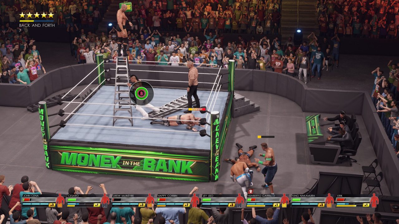Игровой процесс WWE 2K22
