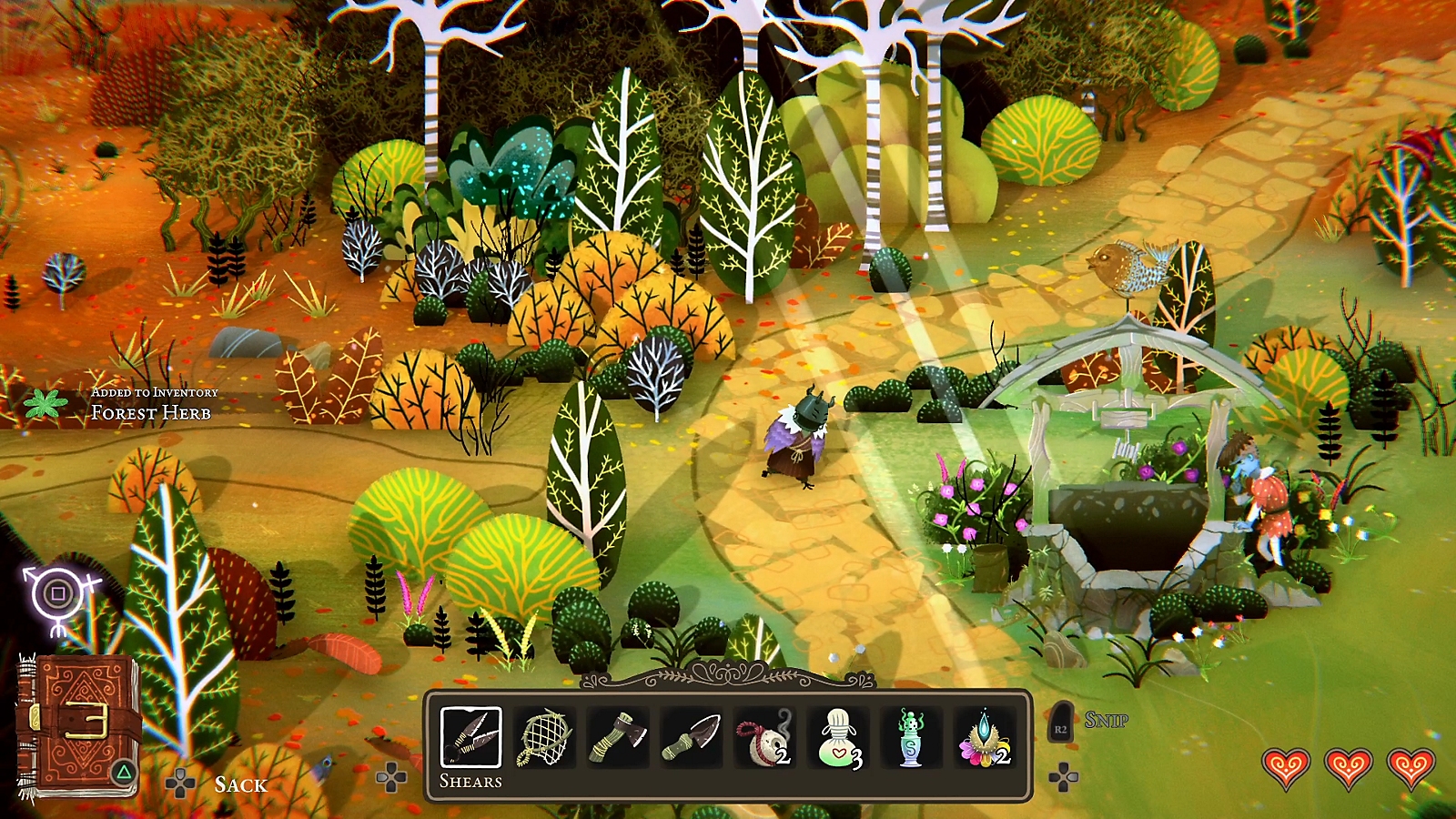 Игровой процесс Wytchwood
