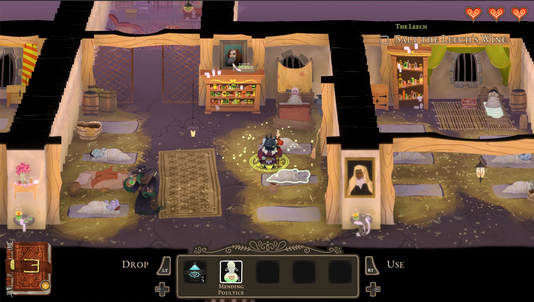 Игровой процесс Wytchwood