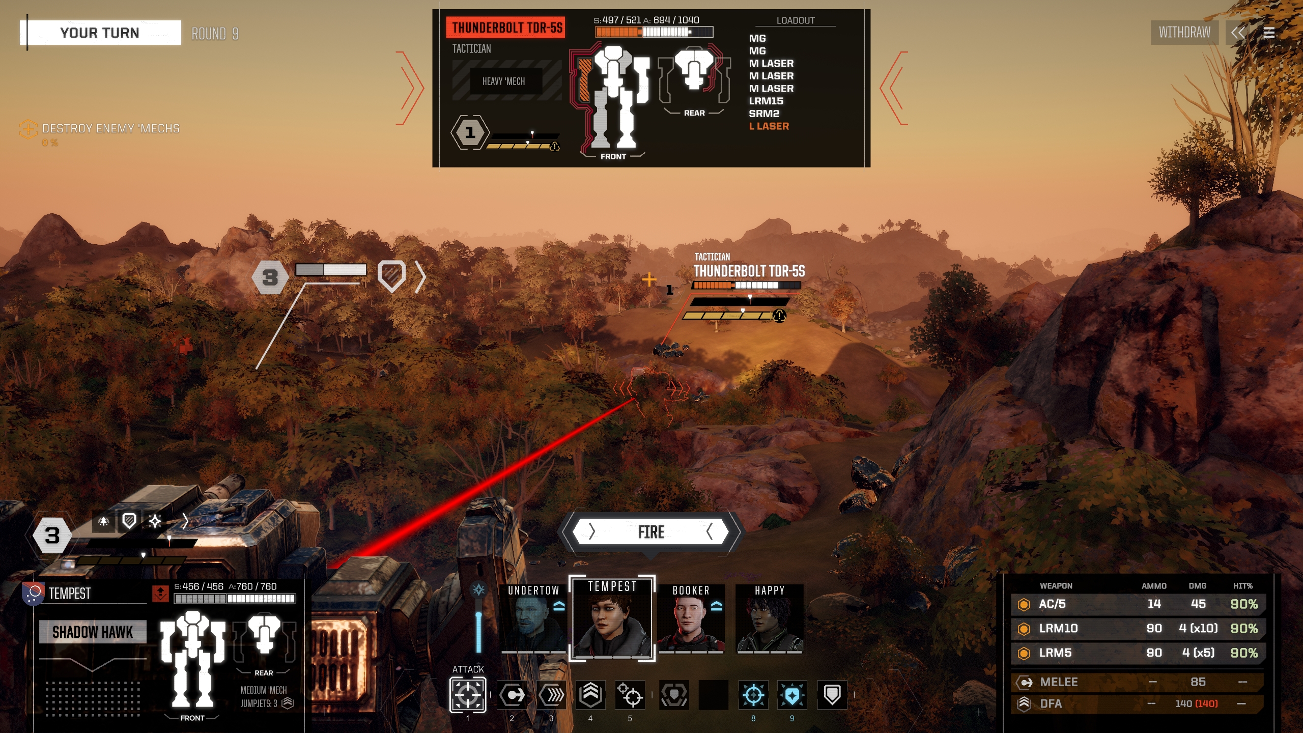 Игровой процесс BattleTech