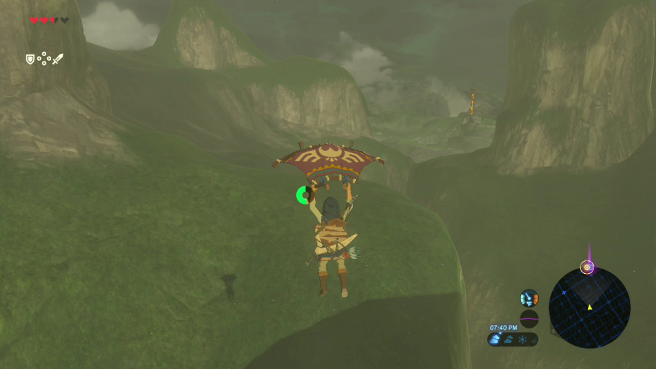 Планирование над открытым миром The Legend of Zelda: Breath of the Wild