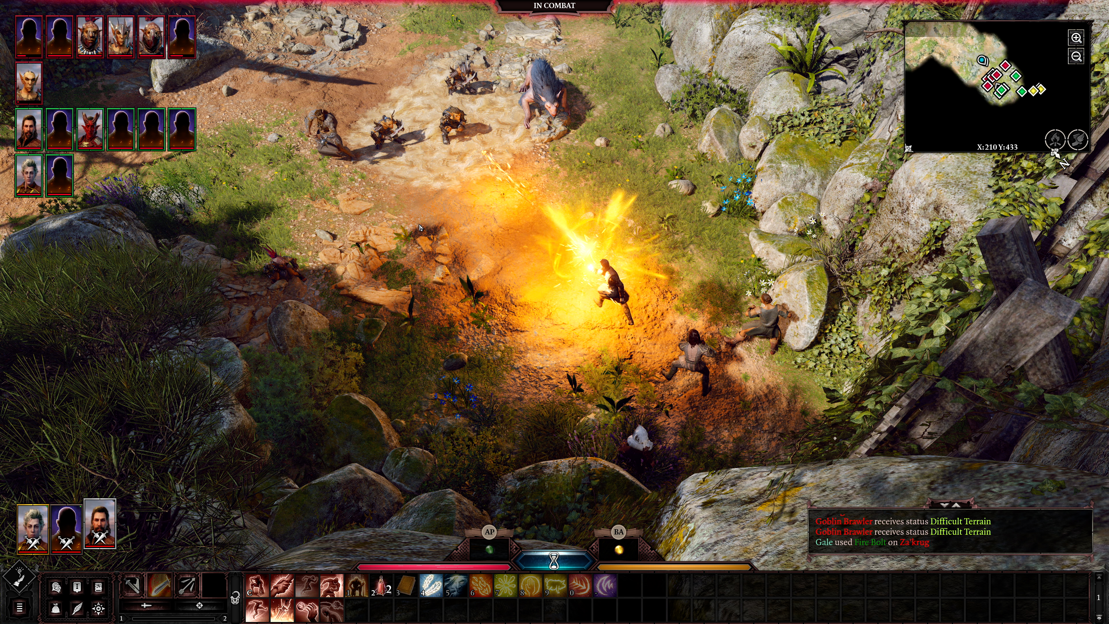 Игровой процесс Baldur’s Gate 3