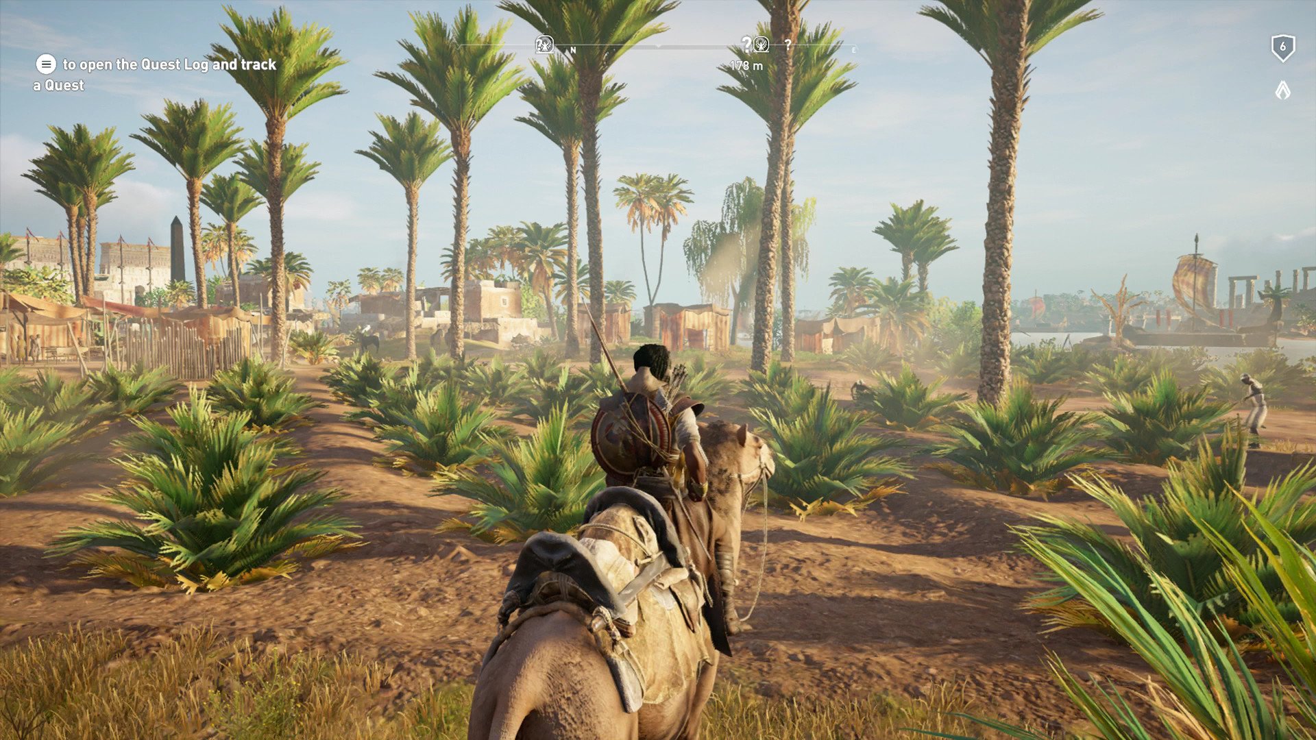 Assassin's Creed Origins — исследование Древнего Египта верхом на верблюде
